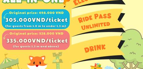 All-In-One Combo (Sightseeing + Unlimited Rides)