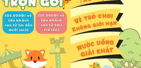 Combo Trọn Gói (Tham quan + Trò chơi không giới hạn)