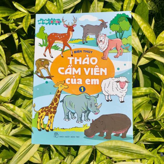 📘 BỘ SÁCH TÔ MÀU "THẢO CẦM VIÊN CỦA EM"
